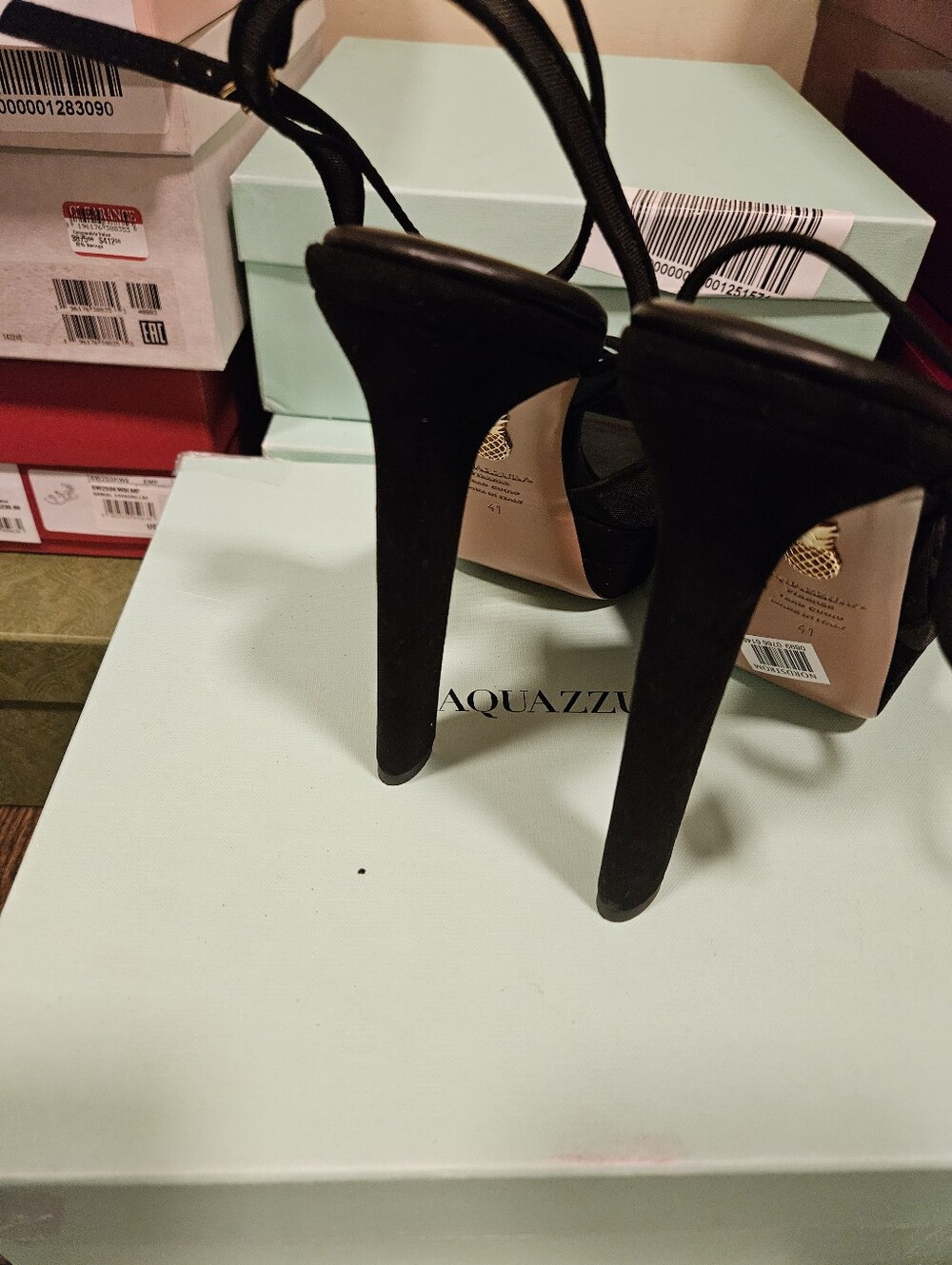 $1,220 New Aquazzura Shear 130 Platform Sandals Size 41 - Picture 7 of 8